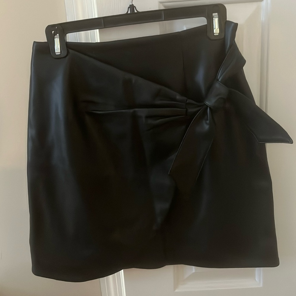Leather Skirt